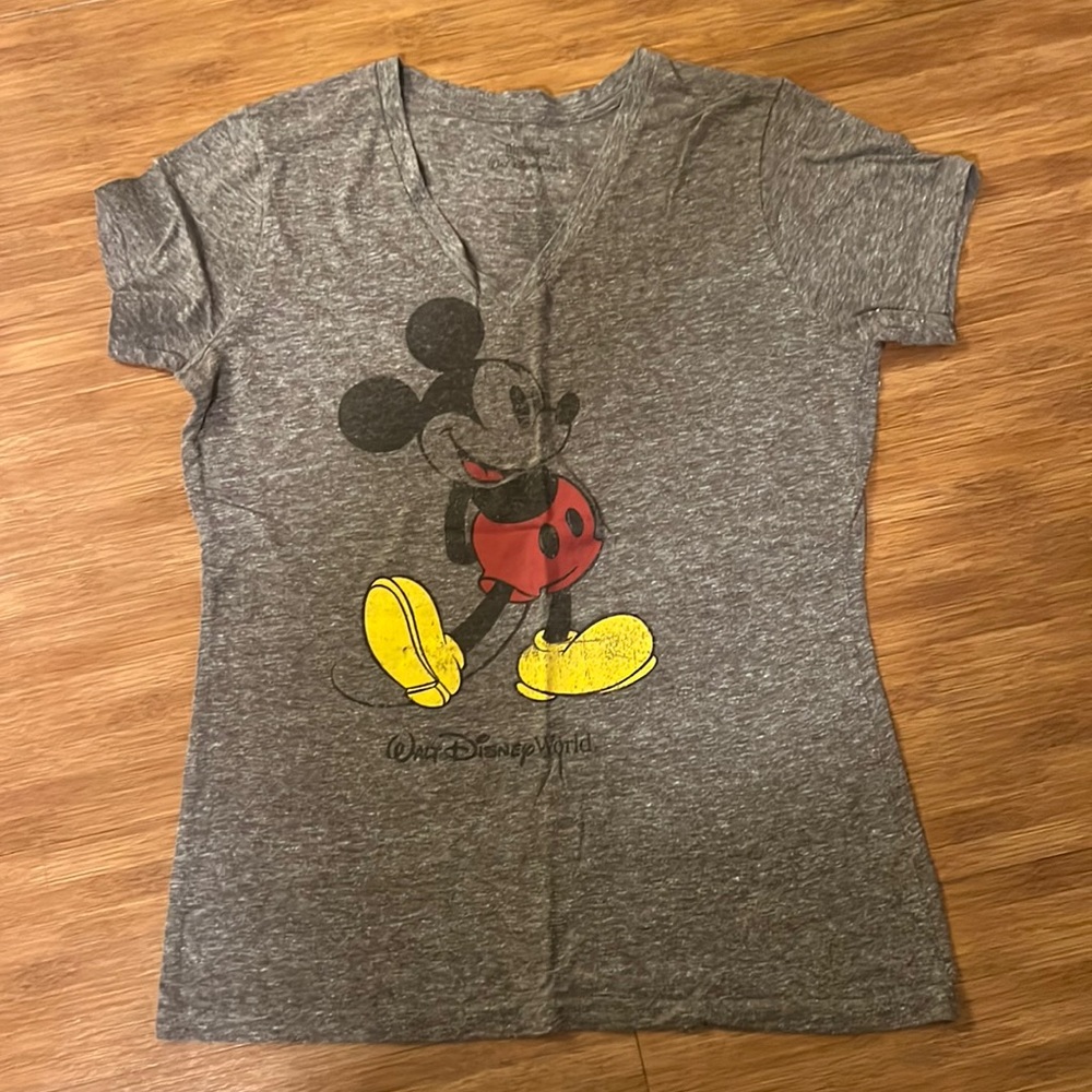 Ladies Mickey Mouse v-neck